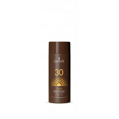 GERARD'S CAPRI Солнцезащитный крем для лица. Высокий фактор защиты SPF 30 UVA-UVB 125ml